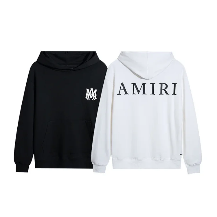Amiri Hoodie Collection Black White Hoodies Hoodies