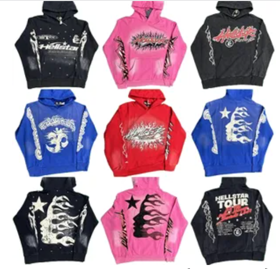 Hellstar Flame Logo Hoodie Collection | 24 Style Variations