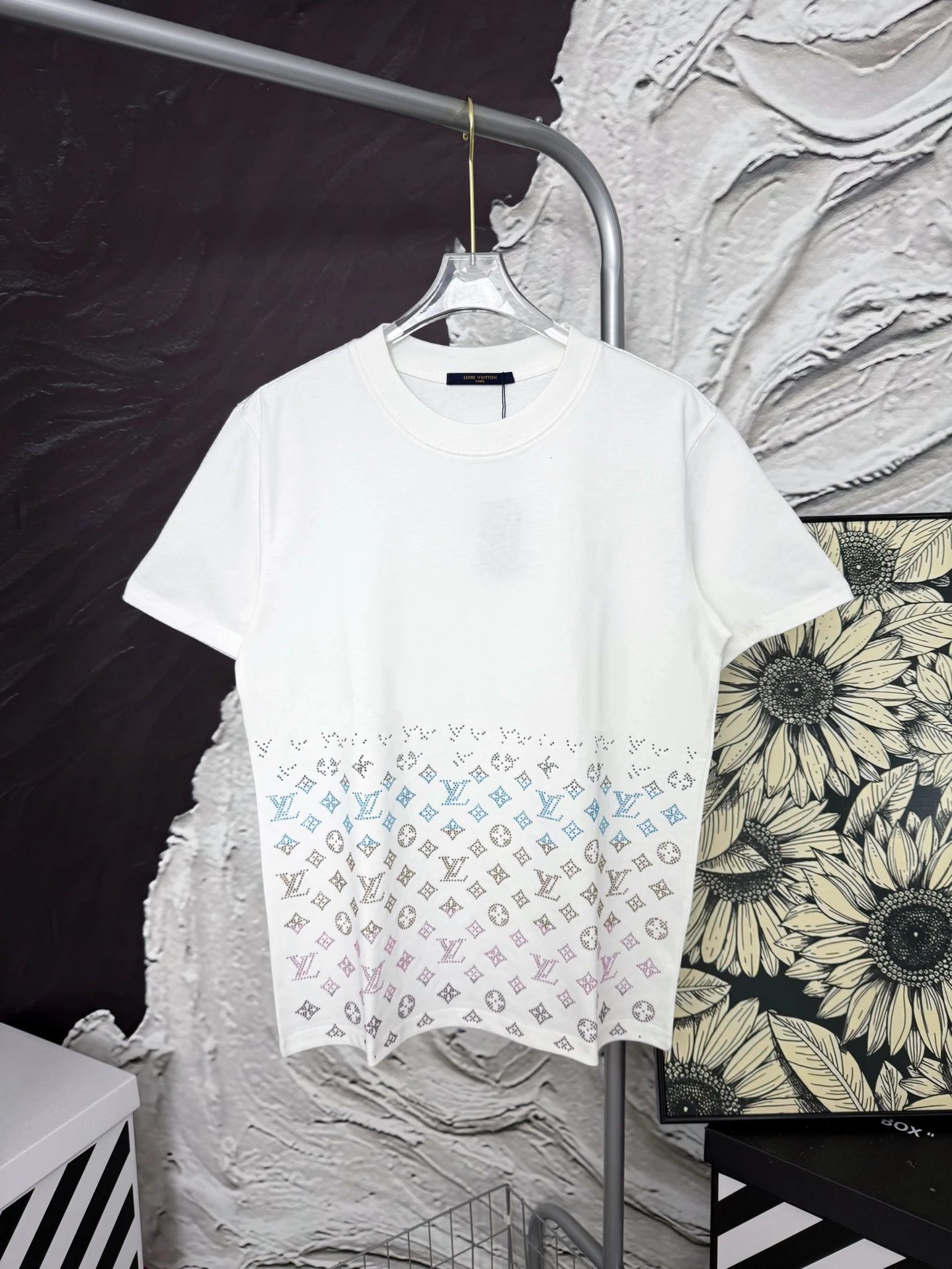 Adidas Basketball T-Shirt White Black
