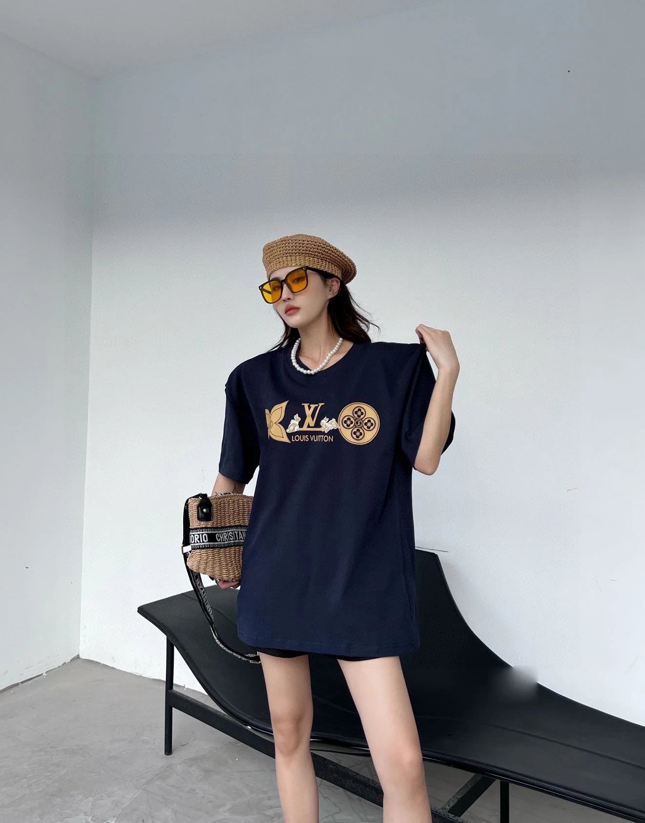 Adidas Graphic Oversized T-Shirt White