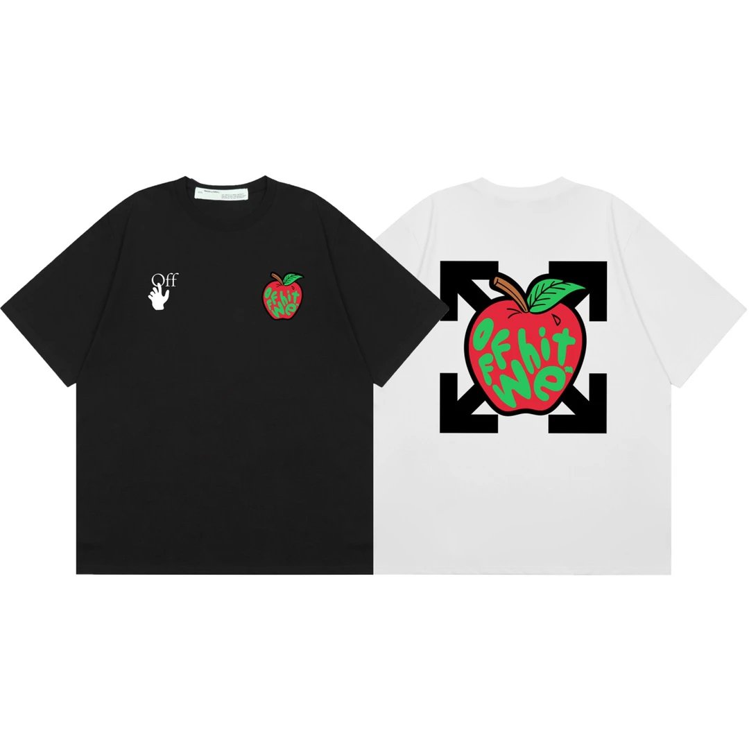 Burberry Two-Line Logo T-Shirt White