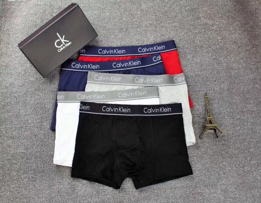 Calvin Klein Men's Navy Blue Boxer Briefs - Mise Collection