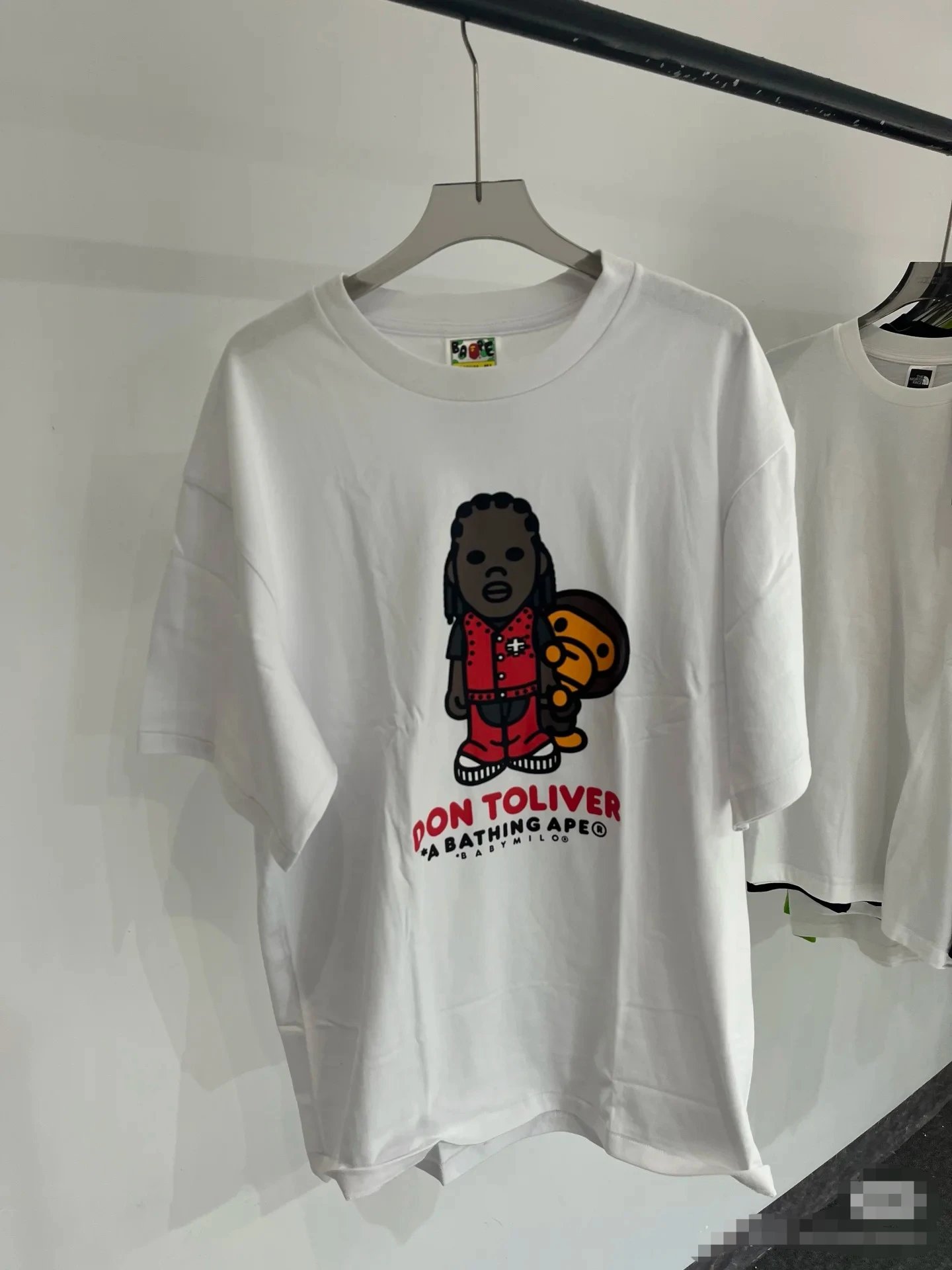 Corteiz Graphic Logo Tee White/Black