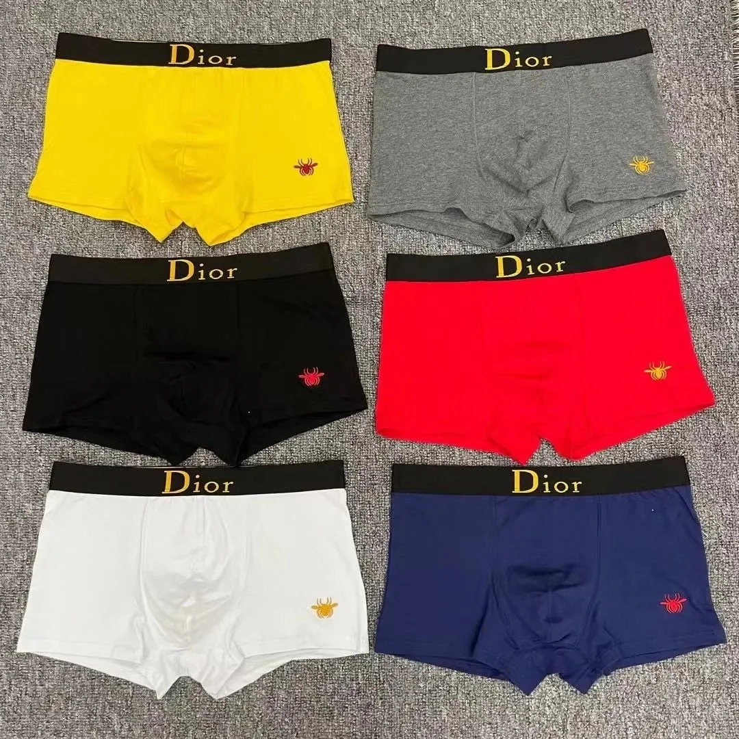 Dior Boxer Shorts Yellow Grey Black Red White Navy Mise