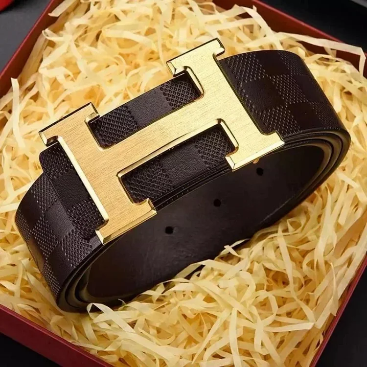 Hermès H Belt Brown Leather Mise