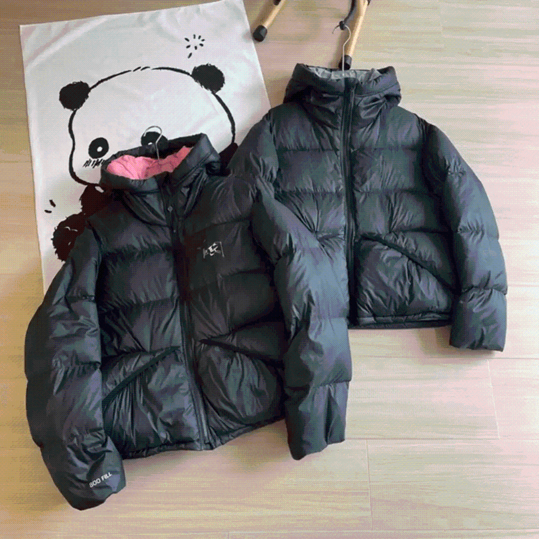 Men's Ripstop Parka with Hood - 800FP Down Insulation (FW24)