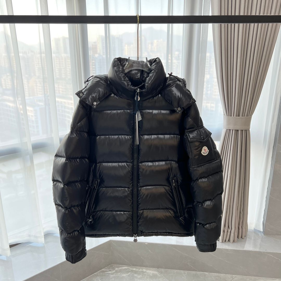Moncler Maya Pink Quilted Down Coat