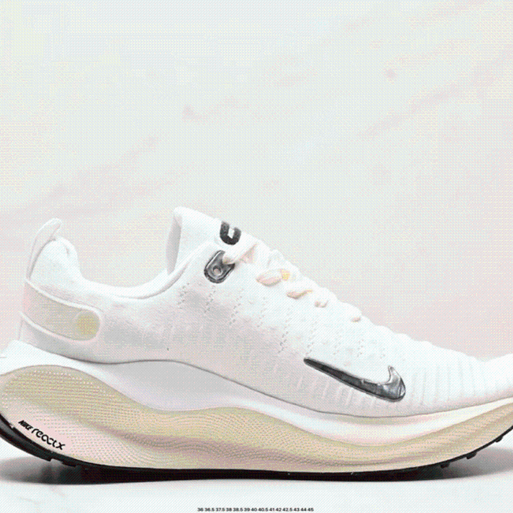 Nike React Infinity Run White Shoes