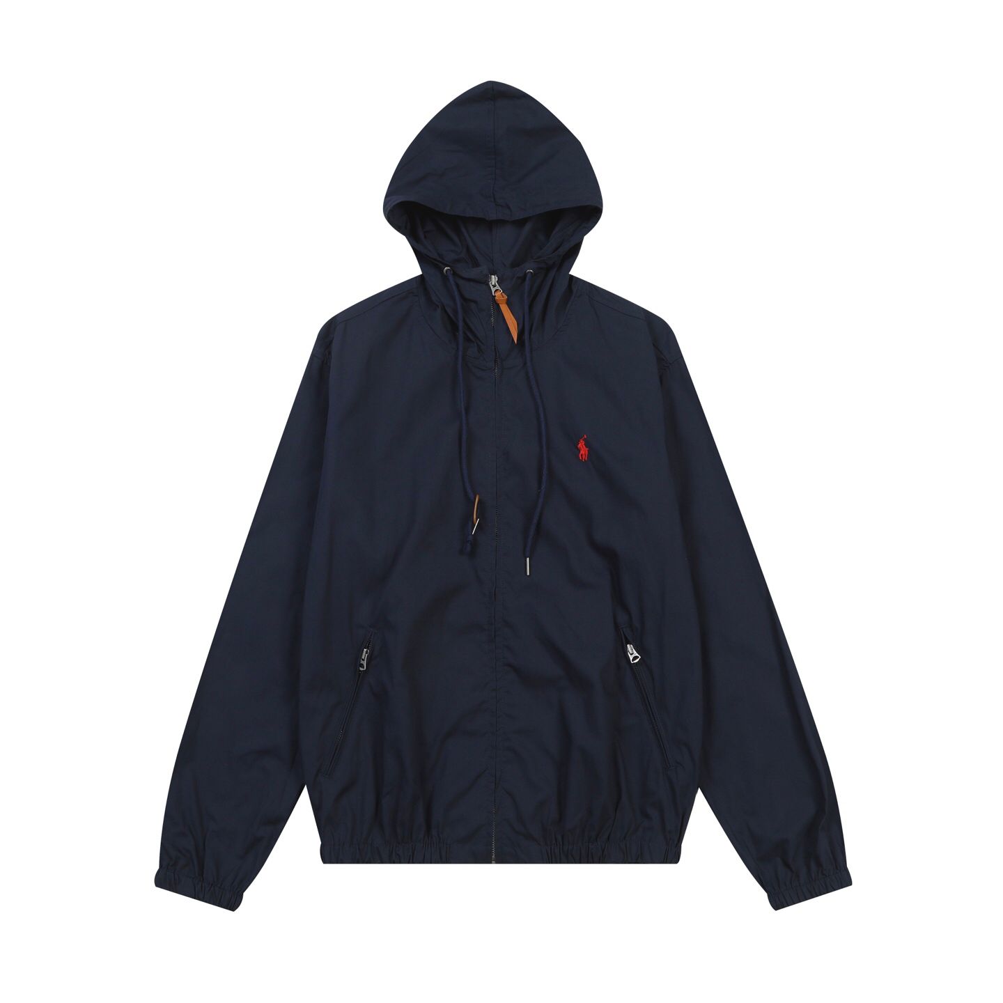 Ralph Lauren Navy Blue Lightweight Hooded Jacket with Drawstring