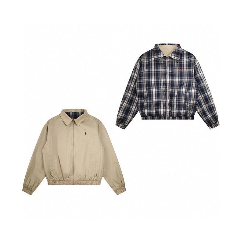 Ralph Lauren Reversible Jacket - Black, Khaki & Navy Options
