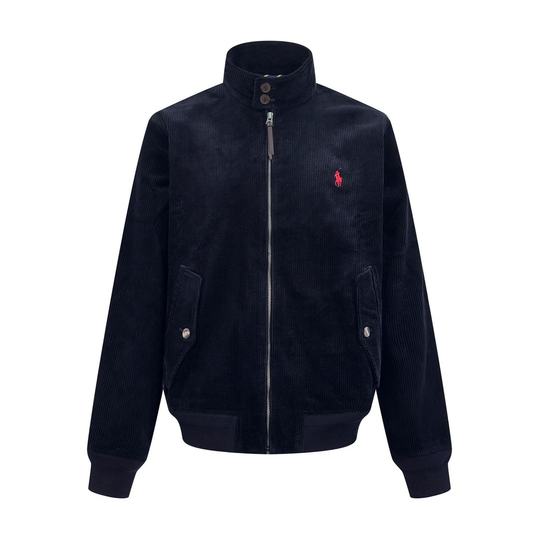 Ralph Lauren Velvet-Touch Corduroy Jacket in Deep Blue