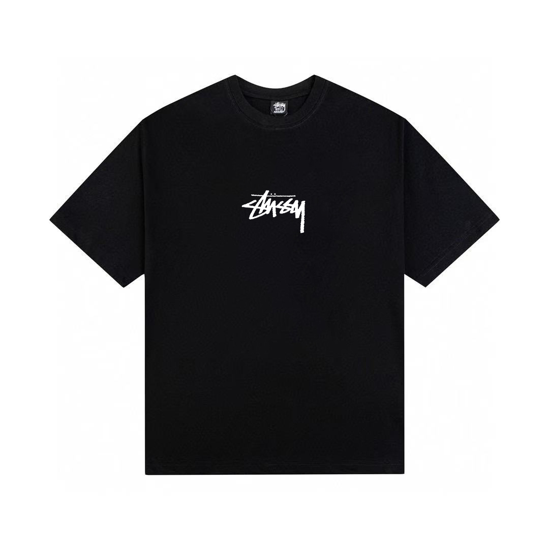 Stüssy Flower Graphic Tee Black