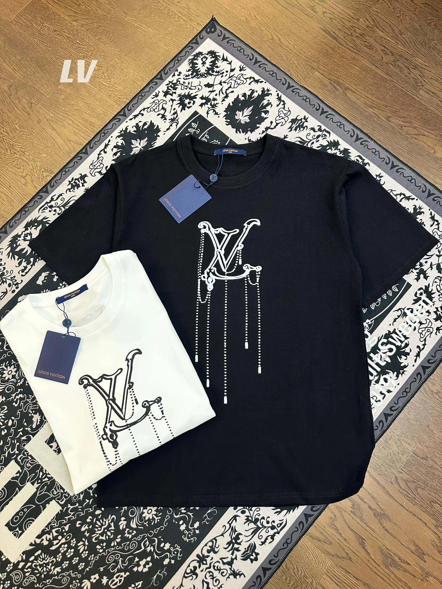 Stussy Logo Tee Black