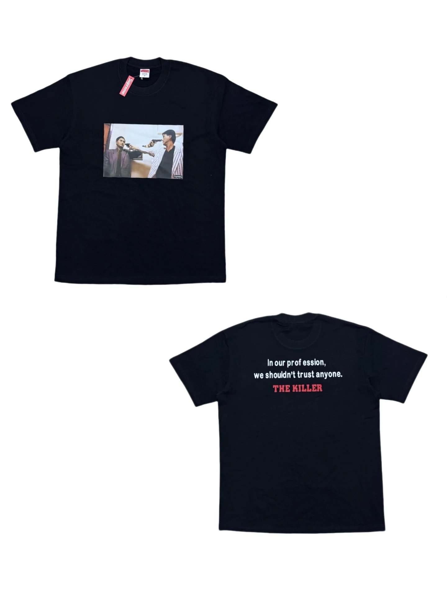 Stussy Signature Logo T-Shirt Black
