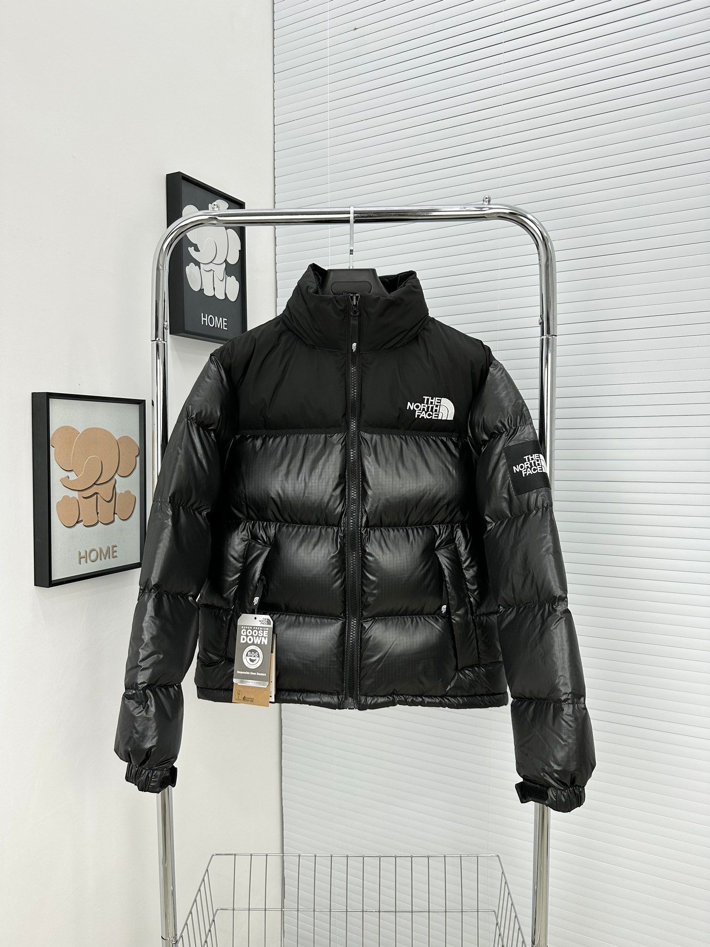 The North Face Black High-Performance Down Insulated Coat